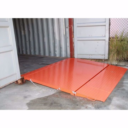 Folding Forklift Container Ramp 6500kg